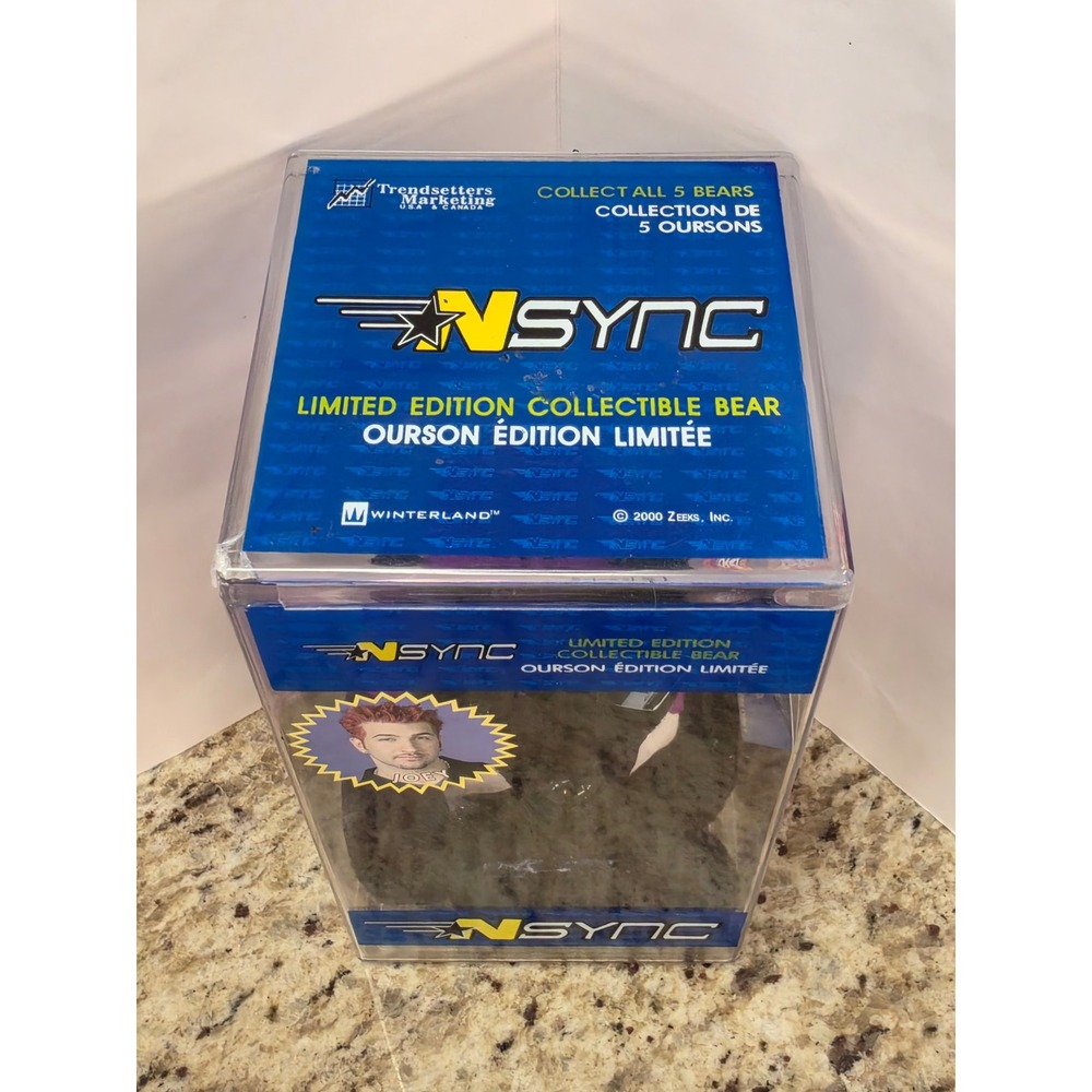 Vintage 2000 *NSYNC With You Limited Ed Rare Bear Lot Justin JC Joey Lance - Picture 16 of 16